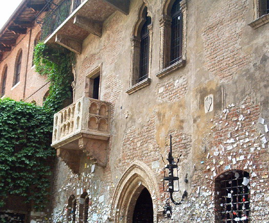 Балконът на Жулиета във Верона