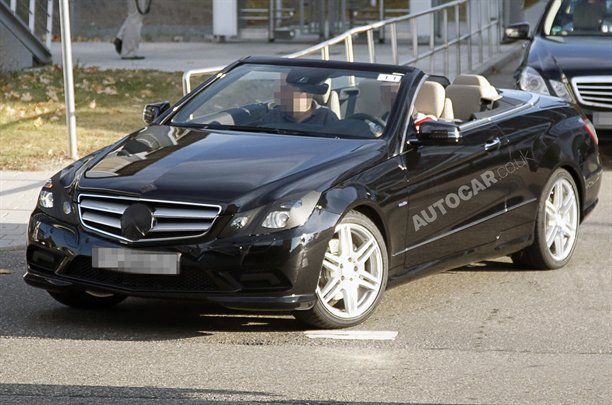 Mercedes E-Class Cabrio (шпионски снимки)