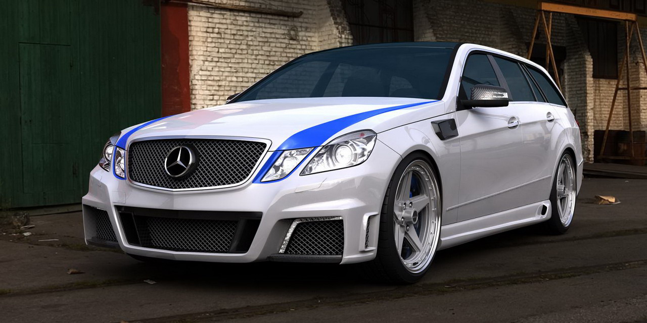 Mercedes E63 AMG Estate от GWA-Tuning
