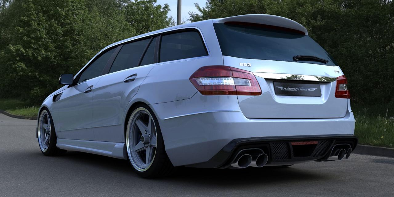 Mercedes E63 AMG Estate от GWA-Tuning