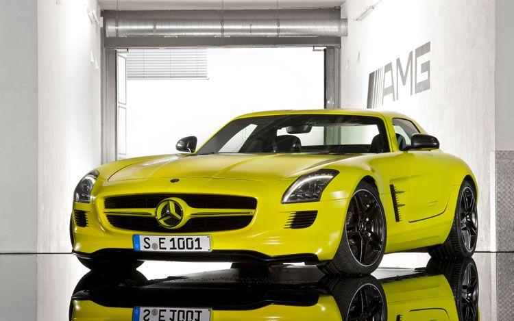 Mercedes SLS AMG E-Cell Prototype