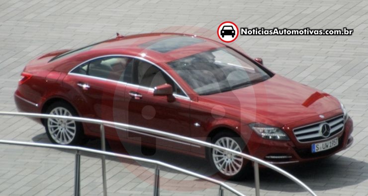 Mercedes CLS 2011 (шпионски снимки)