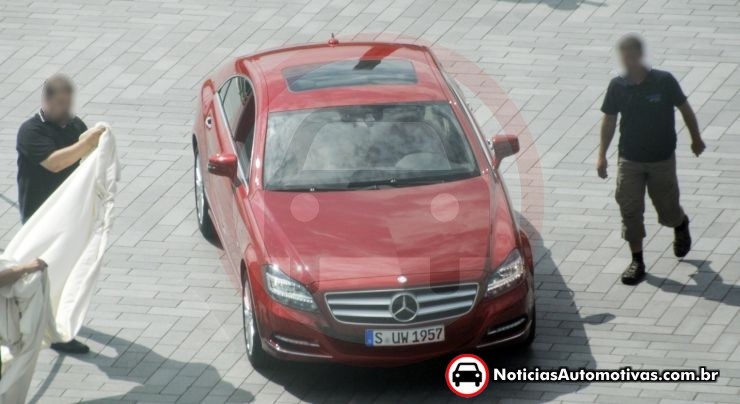 Mercedes CLS 2011 (шпионски снимки)